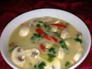 Tom Kha soup 