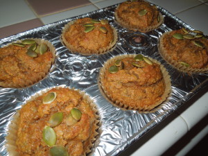 pumpkin muffins 11.15