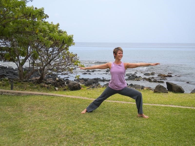 Anne Warrior Pose
