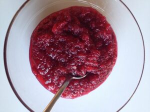Cranberry relish 11.14