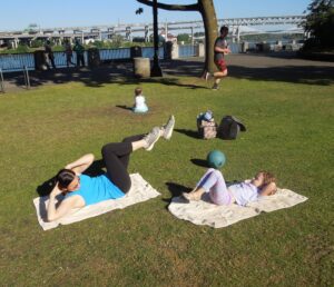 Kelsey's girls bear criss cross 7.16