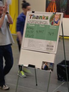 food bank sign 4.17